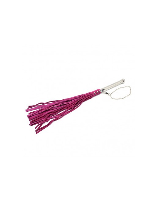 RIMBA - LEATHER WHIP 52 CM PINK