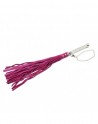 RIMBA - LEATHER WHIP 52 CM PINK