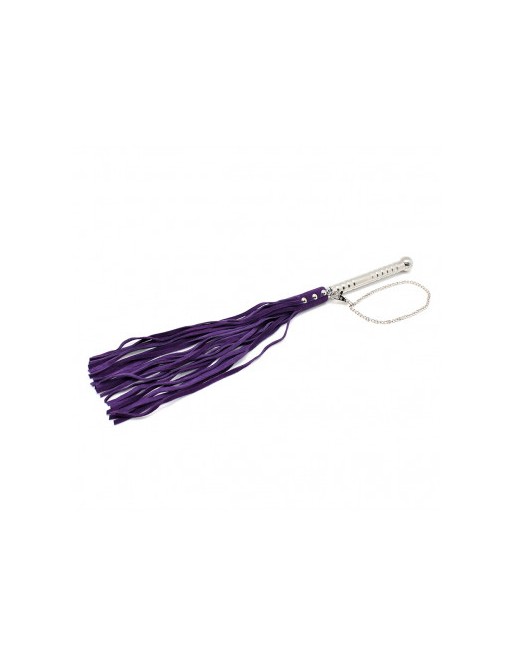 RIMBA - LEATHER WHIP 52 CM PURPLE