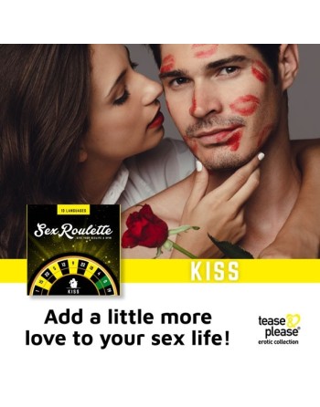 Kiss Sex Roulette jeu couple baisers intimes