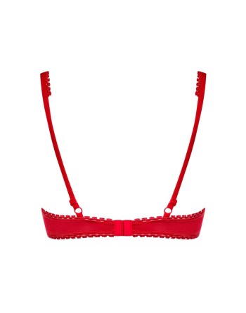  obsessive soutiengorge lovica rouge avec dentelle