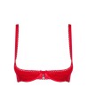  obsessive soutiengorge lovica rouge avec dentelle