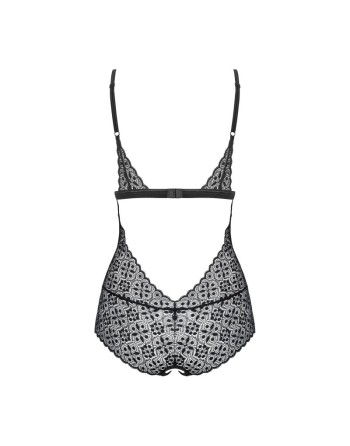  lingerie sexy : body ouvert noir shibu obsessive